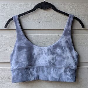 Lululemon Align Reversible Bra Light Support, A/B Cup Diamond Dye Pitch Grey 10